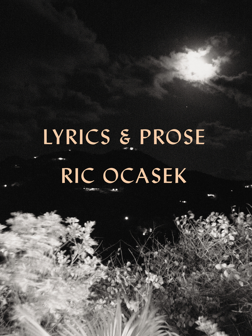 Title details for Lyrics & Prose by Ric Ocasek - Available